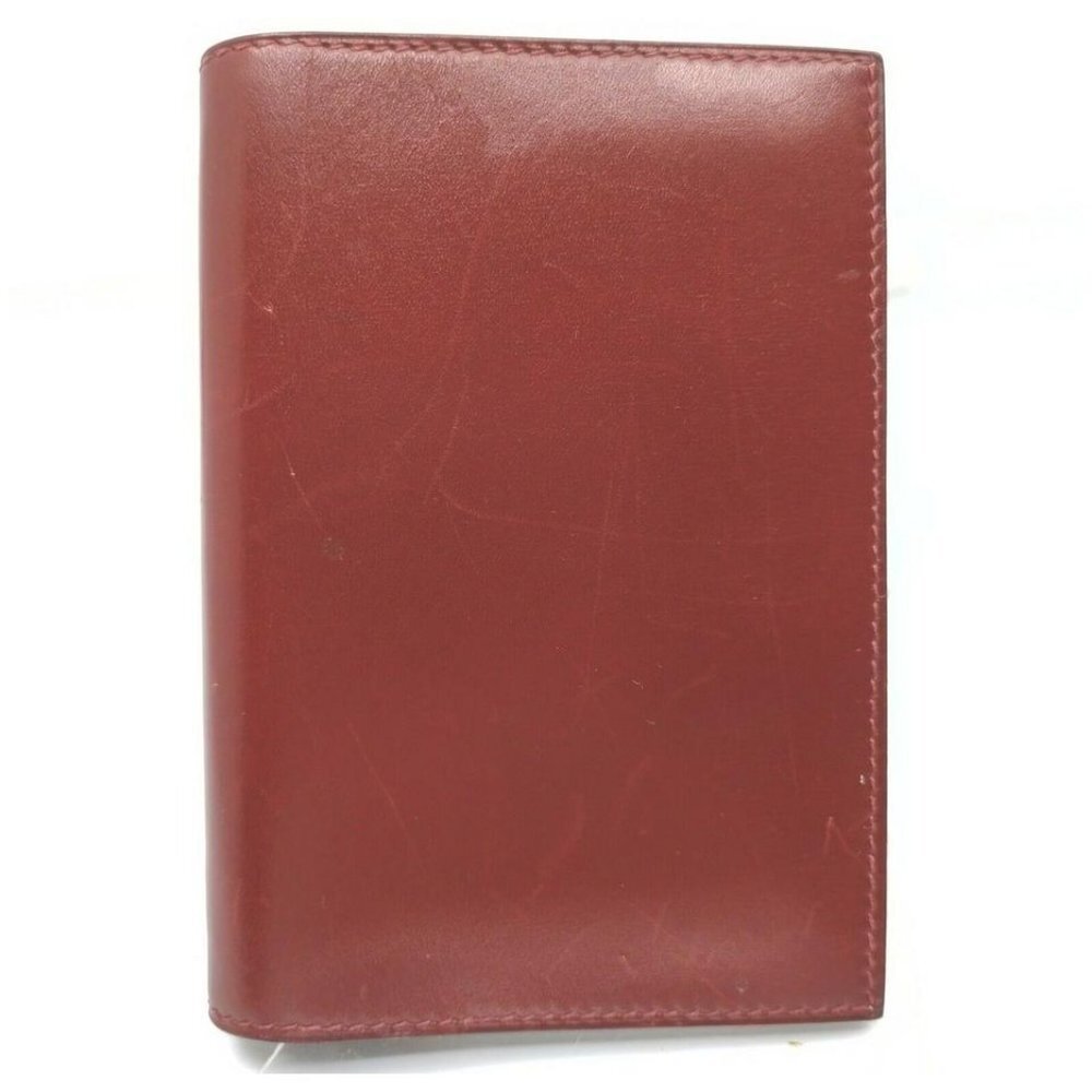 Hermès  Bordeaux Box Calf Small Agenda Cover